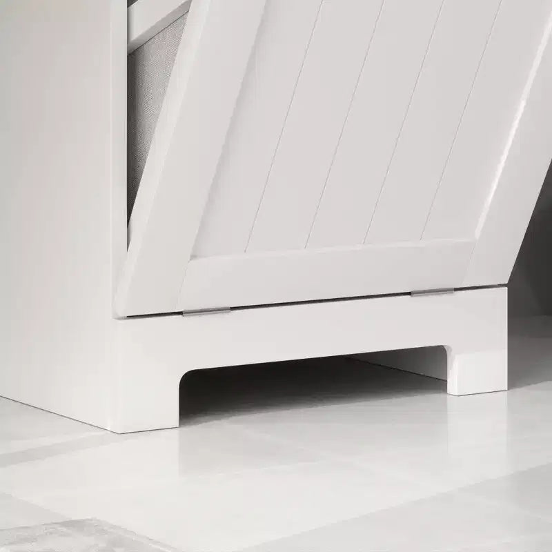 Cesto de ropa sucio inclinable con cajón y cesta