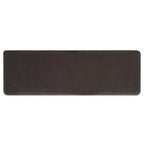 Banco de Almacenamiento Moderno con Asiento de Lino Acolchado, Verde Musgo, 50.8" de Ancho