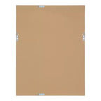 Espejo de pared rectangular de 18"x24" con marco de plástico, montaje en pared