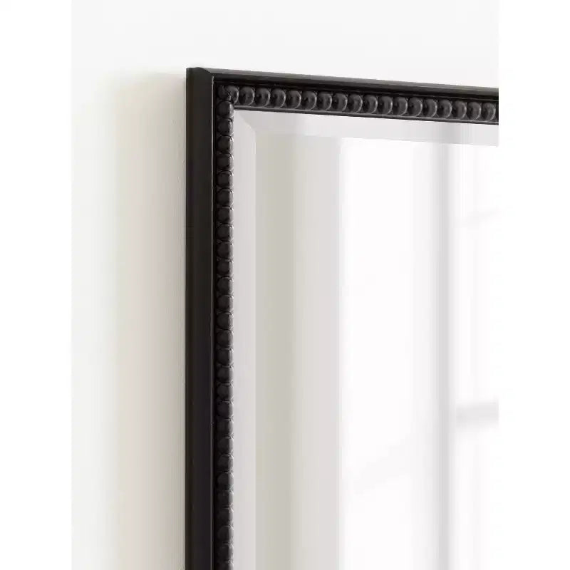 Espejo de pared rectangular de 18"x24" con marco de plástico, montaje en pared