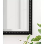 Espejo de pared rectangular de 18"x24" con marco de plástico, montaje en pared